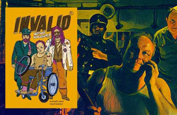 Filmová čierna komédia Invalid vychádza aj ako komiksová kniha