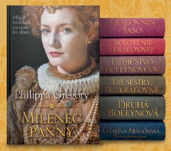 Nový román Philippy Gregory z tudorovskej dynastie – Milenec panny